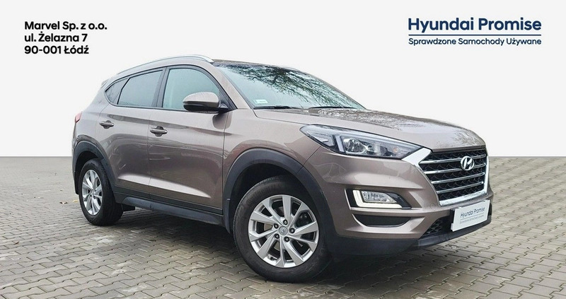 Hyundai Tucson cena 92900 przebieg: 57000, rok produkcji 2020 z Warka małe 211